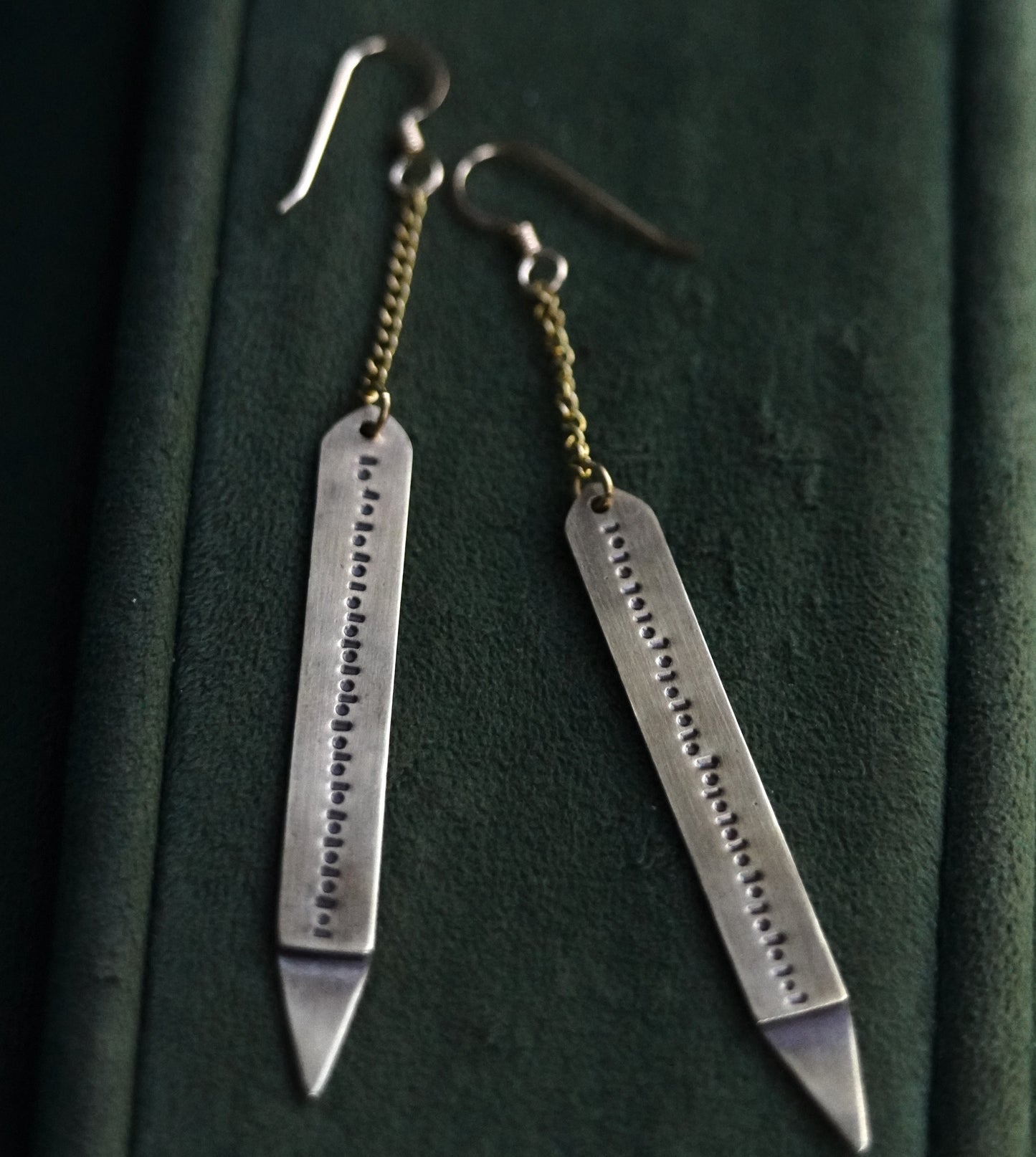 Hieroglyph Scribe Earrings