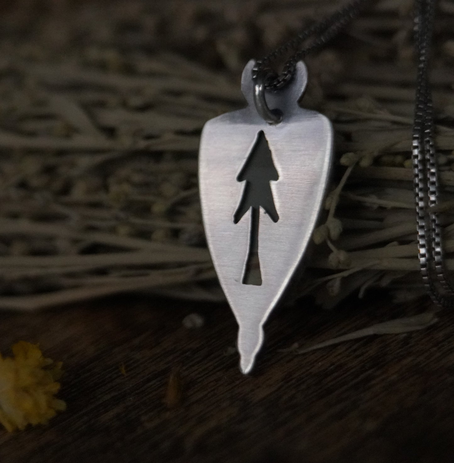 The Redwood Moon Reversible Pendant