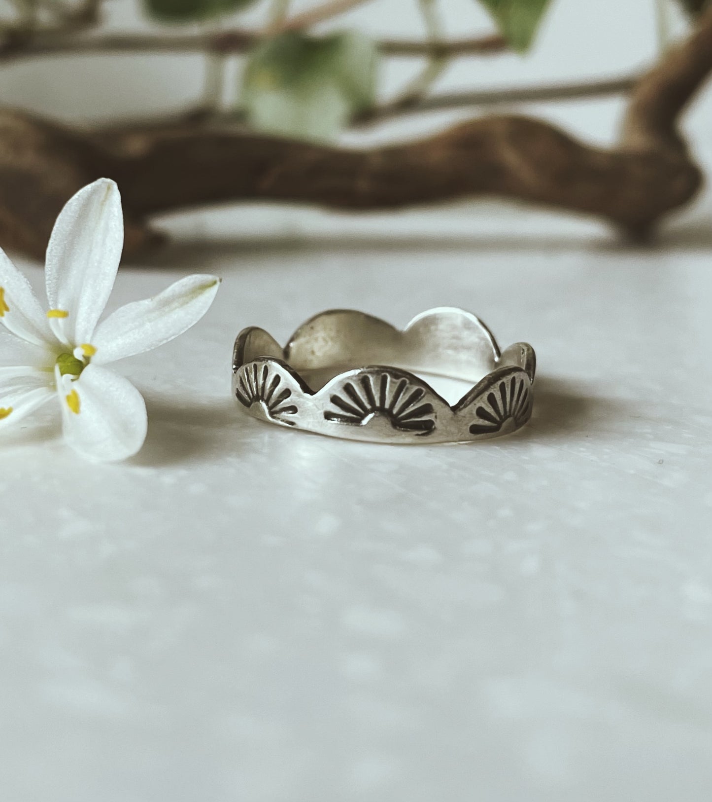 Sunrise Lace Ring