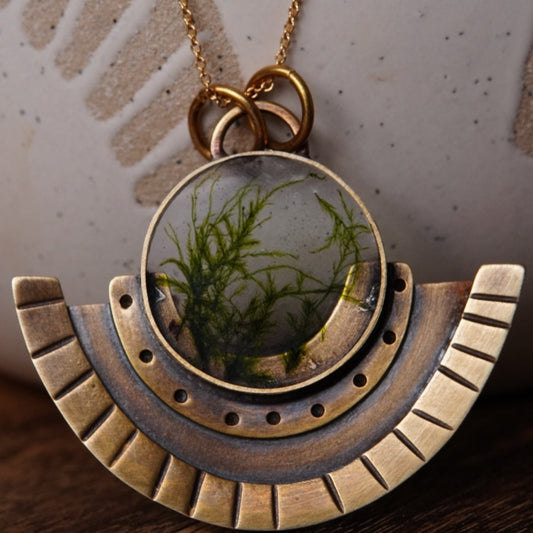 Dryad Moss Pendant