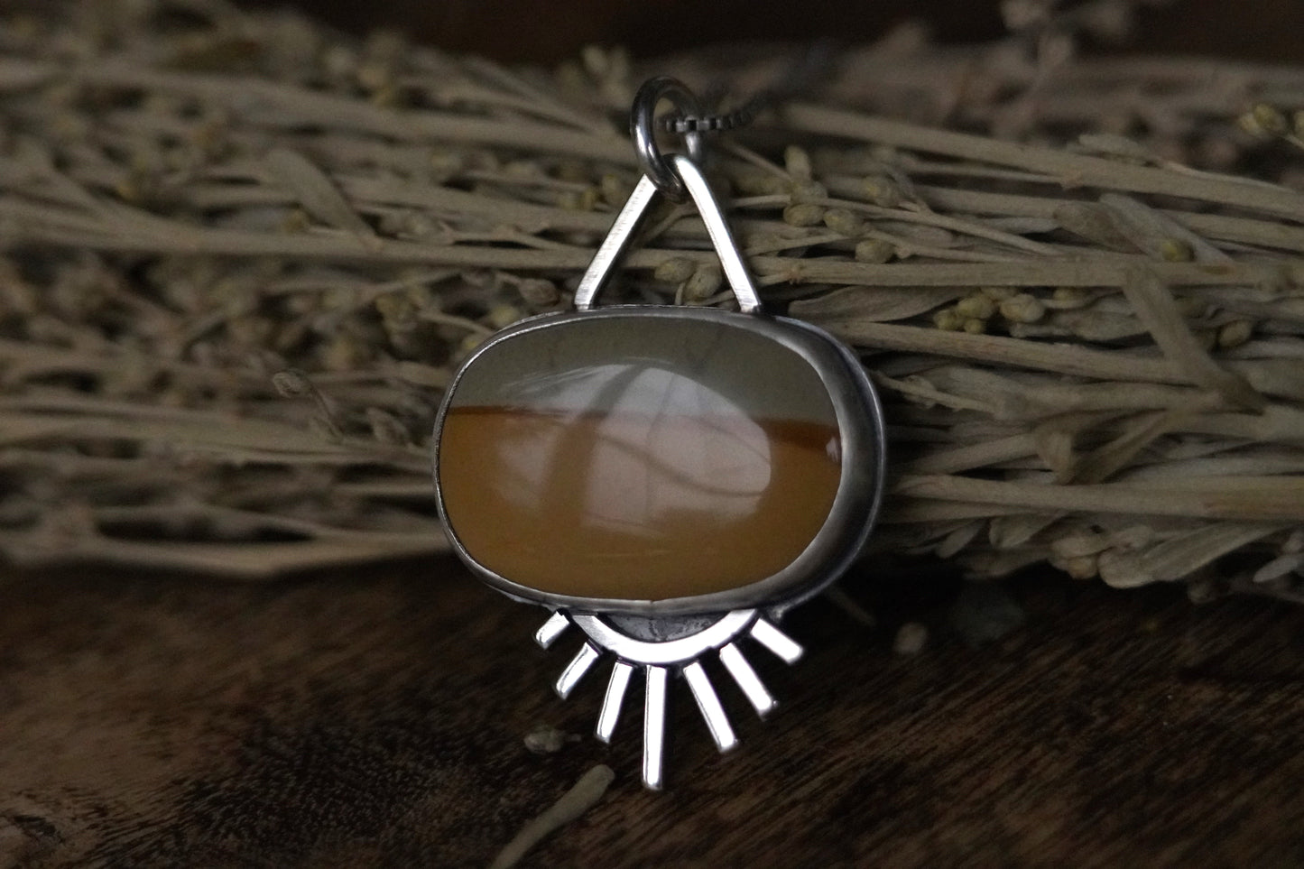 The Whale Shine Reversible Pendant