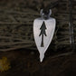 The Redwood Moon Reversible Pendant