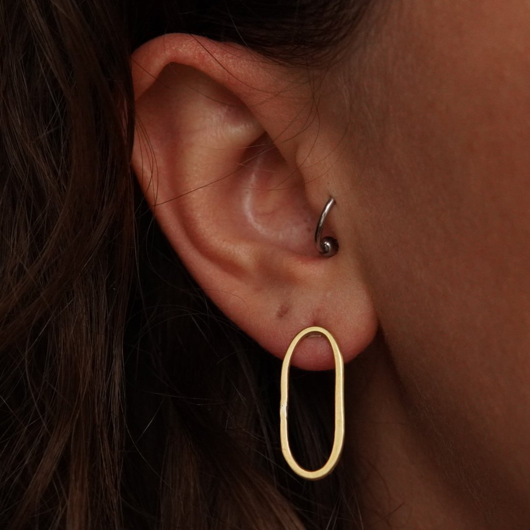 Oval Drape Studs