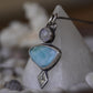 Moonstone Sea Foam Pendant #2