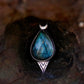 Neptune's Crescent Pendant