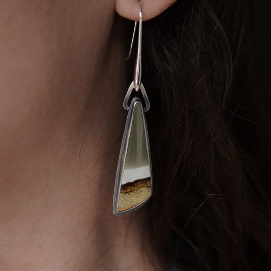 Jasper Jetty Earrings