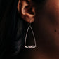 Sunrise Lace Dangle Earrings